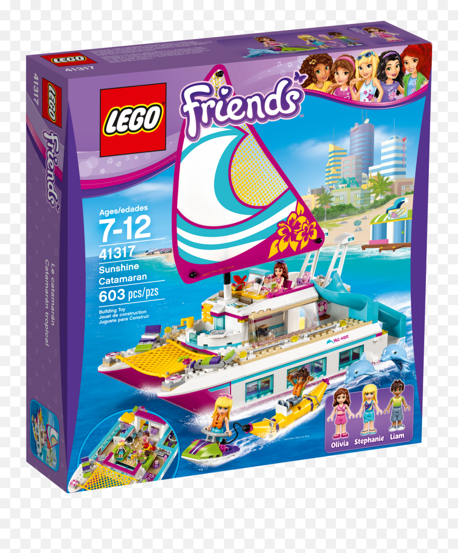 Kmart Girls Lego Cheaper Than Retail - Lego Friends Sunshine Catamaran Emoji,Emoji Kmart