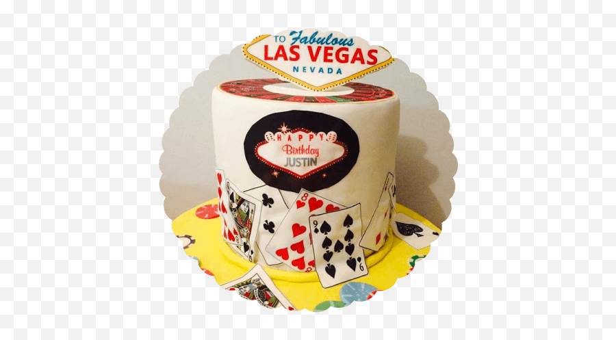 Sugar Art Edible Images - Bespoke Printing For Cakes Welcome To Las Vegas Sign Emoji,Emoji Cake Toppers