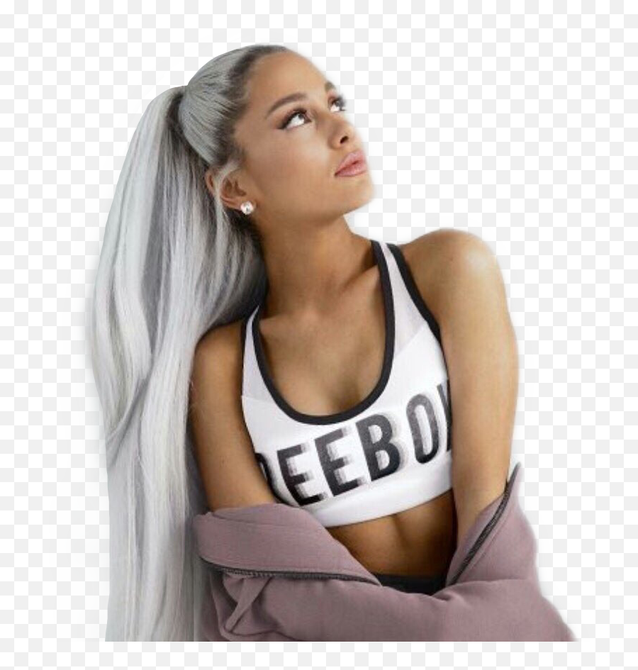 Ariana Grande Butera Reebok Sticker By Sara - Ariana Grande Gray Hair Emoji,Ariana Grande Emoji Shirt