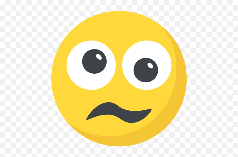 Confus - Free Smileys Icons Wide Grin Emoji,Emoji Flamme
