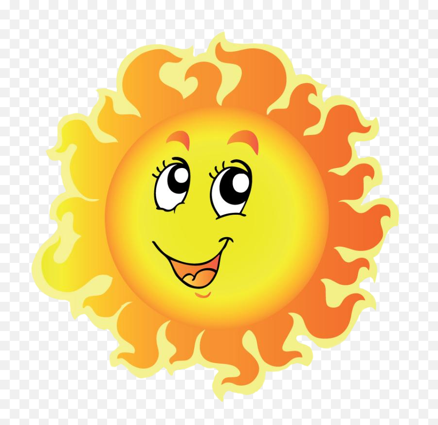 Sun Face Funny Sticker By Maria Cristina - Color In A Sun Emoji,Emoji Face Painting
