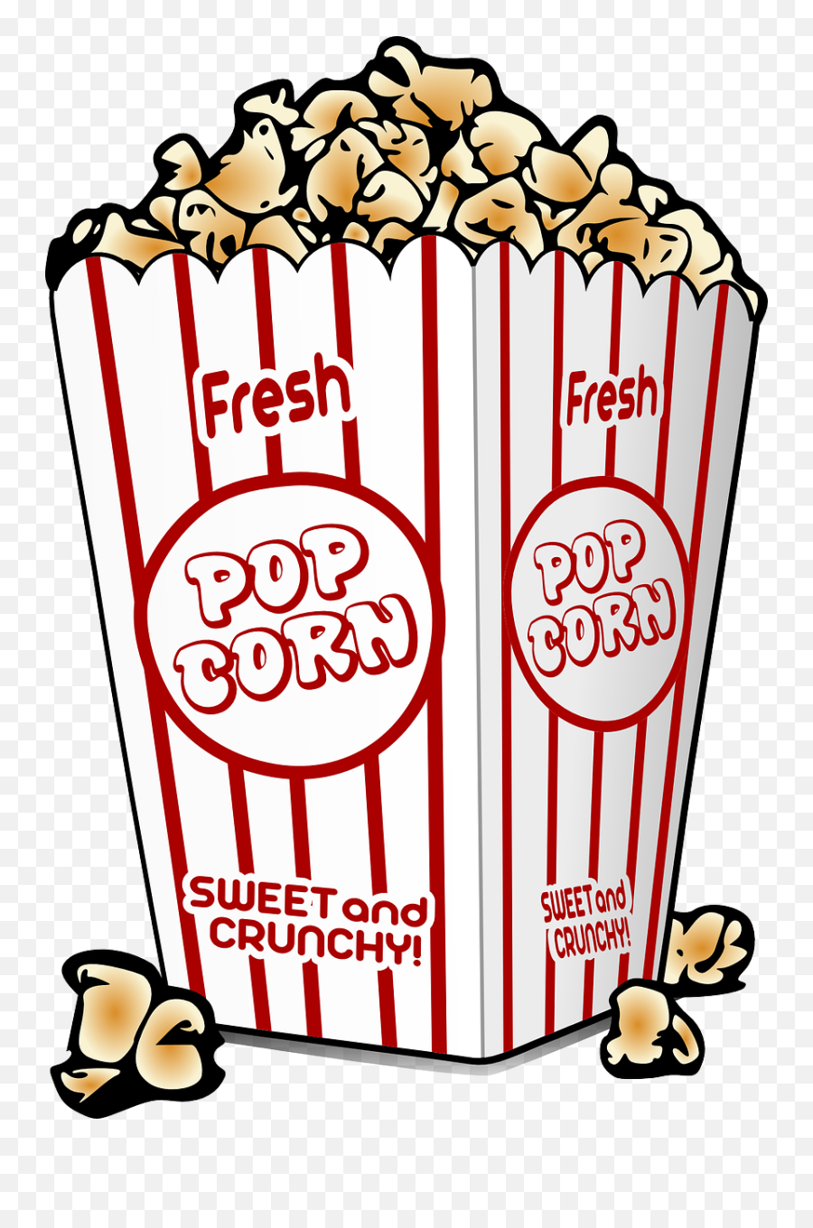 Tropical Shores Gourmet Popcorn Co - Clip Art Library Popcorn Clipart Free Emoji,Popcorn Eating Emoji