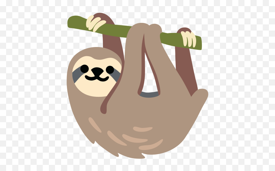 Sloth Emoji - Sloth Emoji,Textra Emojis