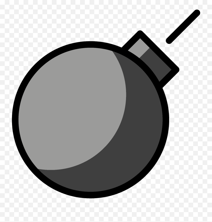 Bomb Emoji Clipart - Emoji Bomba,Bomb Emoji Png