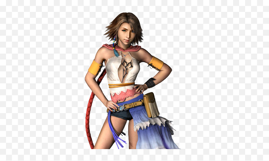 Final Fantasy X - Yuna Final Fantasy X 2 Art Emoji,Who Sings Real Emotion In Ffx 2