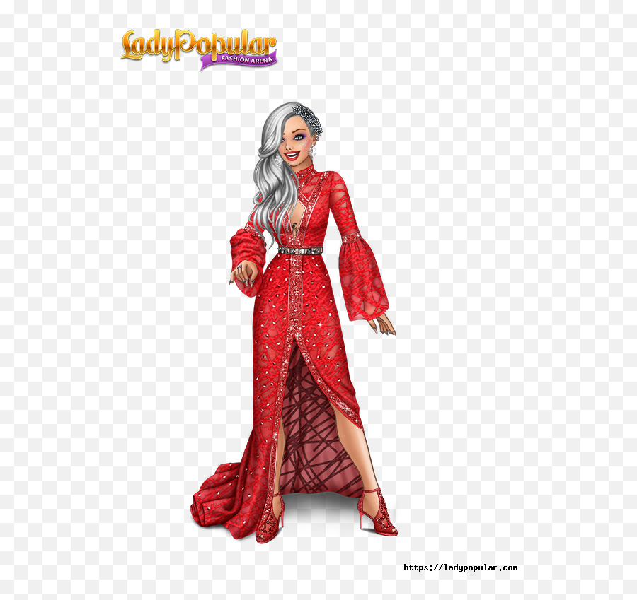 Forum - Lady Popular Emoji,Guess Up Emoji Lady In Red Dress And A Queen