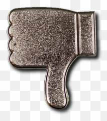 Thumbs Down Emoji Pin - Solid,Emoji Embroidered Patch