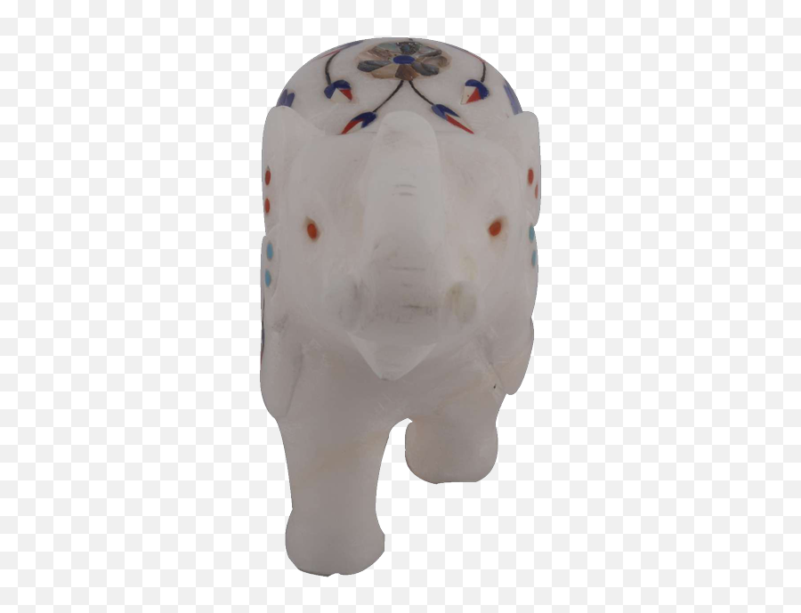 Buy White Marble Elephant Sculpture - Soft Emoji,Manatee Emoji