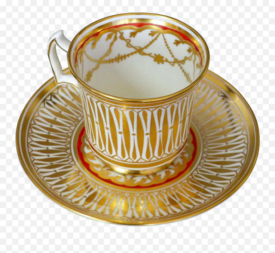 Royal Chelsea Cathedral Cup U0026 Saucer English Bone China 5135 - Saucer Emoji,Scallopped Edge Emoji