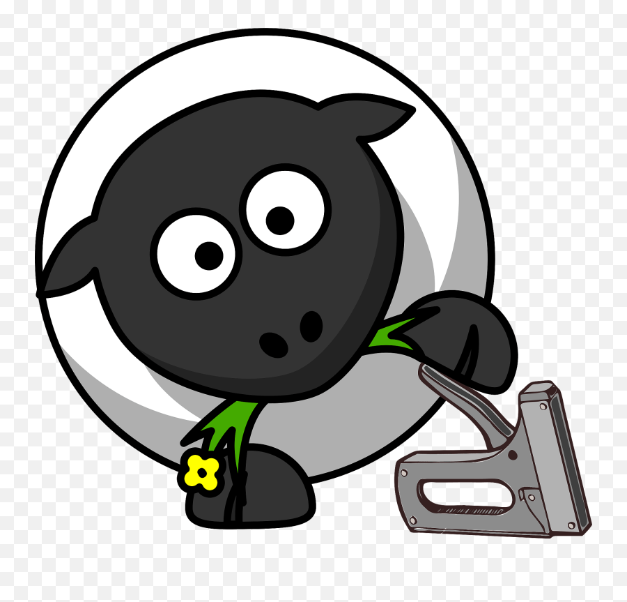 Sheep Animal Office Stapler Png - Clip Art Emoji,Stapler Emoji