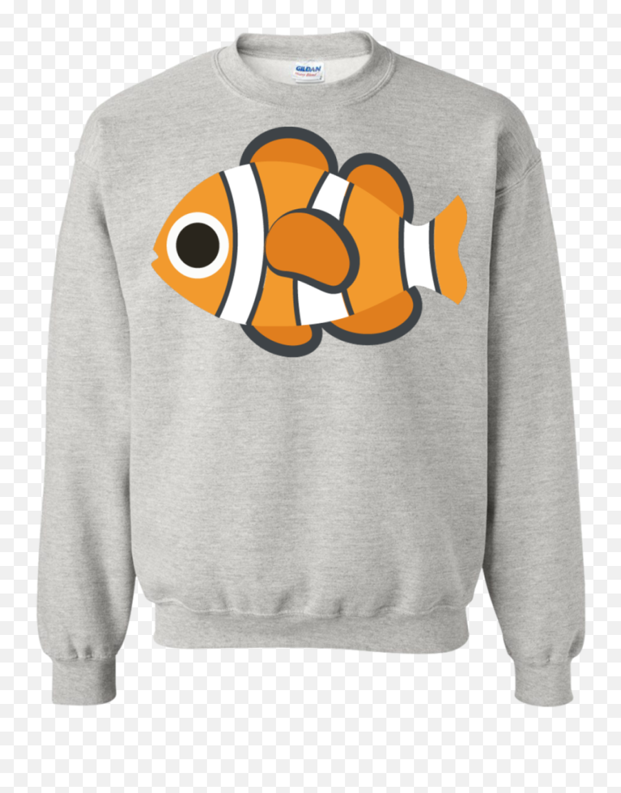 Nemo Fish Emoji Sweatshirt U2013 Wind Vandy - Faith Can Move Mountains Sweatshirt,Fish Flag Emoji