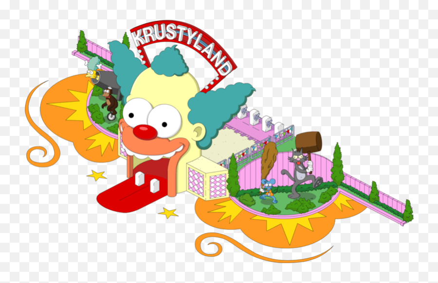 All Things The Simpsons Tapped Out For The Tapped Out Addict - Krustyland Entrance Tapped Out Emoji,Simpsons Tapped Out Wiki Homer Emoticons