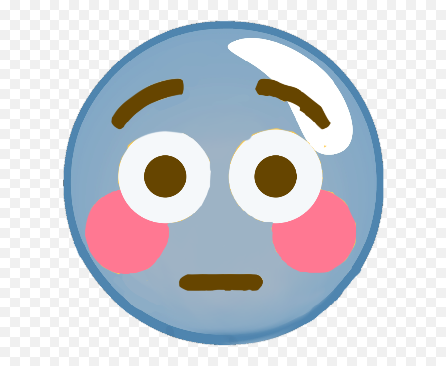 Flushed Bubble Battlefordreamisland - Dot Emoji,Bubble Emoji