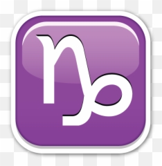 Capricorn Capricorn Aquarius Cusp - Aslan Burcu Emojisi Png,Capricorn Symbol Emoji