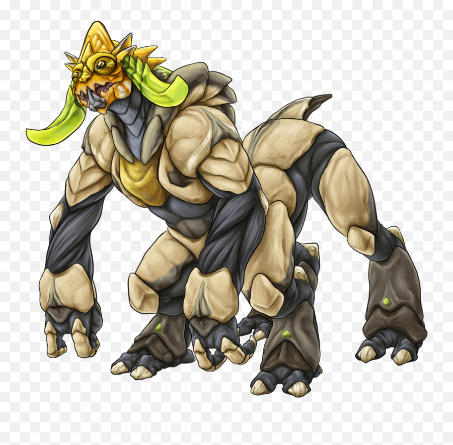 Monstrous Orisa By Kitsune2022 Overwatch Know Your Meme Emoji,Overwatch Orisa Emoticons