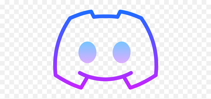 Discord New Icon In Gradient Line Style Emoji,Discord Astrology Emojis