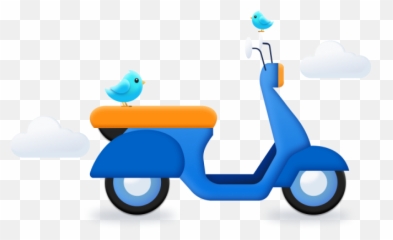 Mykuya - Your Helping Hand On Demand Emoji,Transparent Moped Emoji