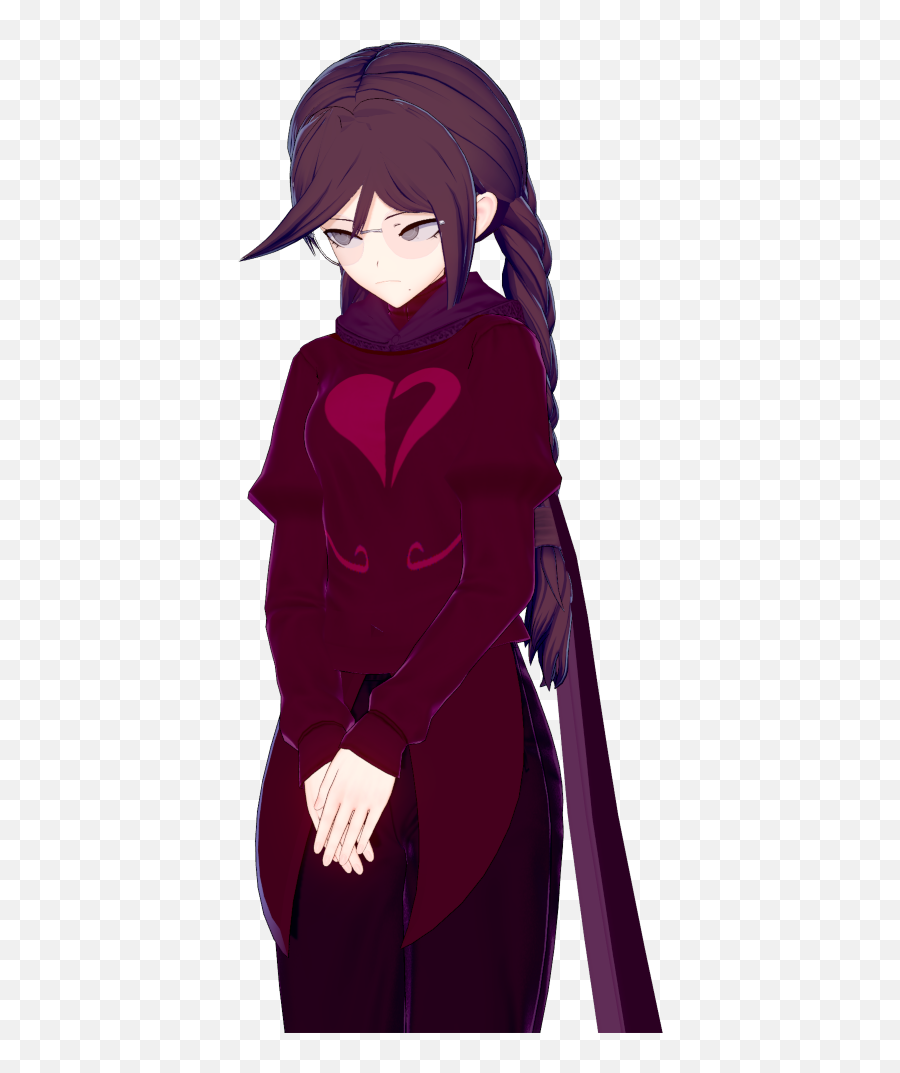 Toko Fukawa Mage Of Heart Rdanganronpa Emoji,Emotion In Poser Characters