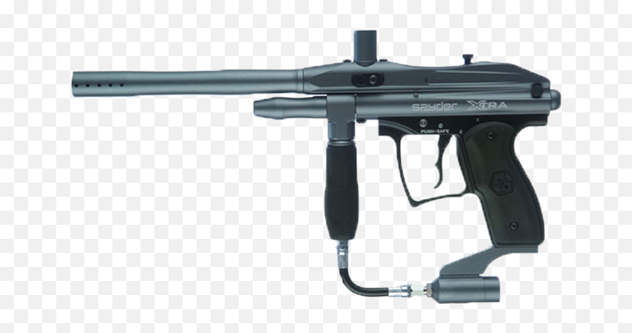 Paintball Gun - Spyder Xtra Blue Paintball Gun Semi Emoji,Paintball Emoji