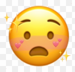 Love Inlove Emoji Blush Woah 323814494310211 By Youryourmom,Woah Emoji