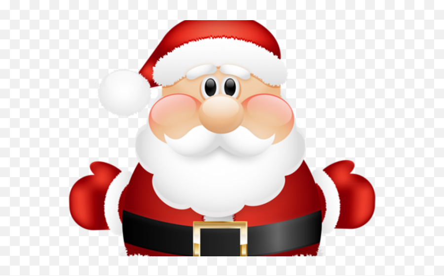 Santa Claus Clipart Golfing - Santa Claus Clipart Santa Clipart Transparent Background Emoji,Black Santa Claus Emoji
