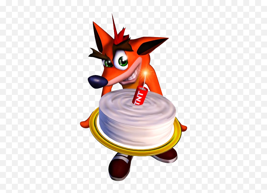 Download Crash Bandicoot Clipart Hq Png Image Freepngimg - Crash Bandicoot With Cake Emoji,Crash Bandicoot Emoji