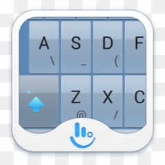Touchpal Blue Sky Theme - Theme Touchpal Simple Emoji,Touchpal Emoji