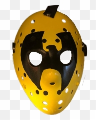 Jason Yellow Wutang Mask - Dot Emoji,Jason Mask Emoji