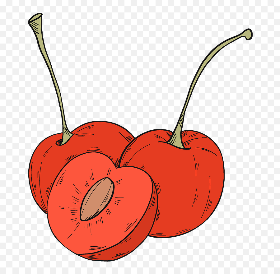 Cherries Clipart - Superfood Emoji,3 Cherries Guess The Emoji