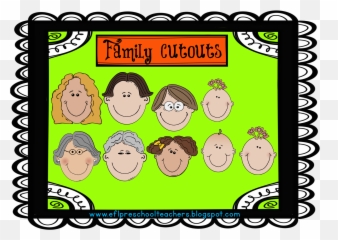 Eslefl Preschool Teachers Family Theme Ideas For Preschool Ela - Family Cut Outs For Preschool Emoji,Emotions Crafts For Preschoolers