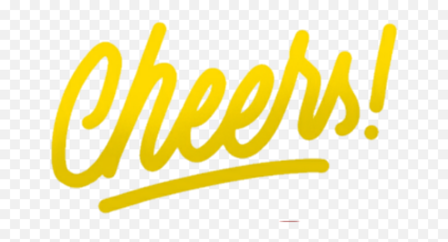 Cheers Sticker By Backtoblackcat28 - Yellow Cheers Emoji,Cheers Emoji