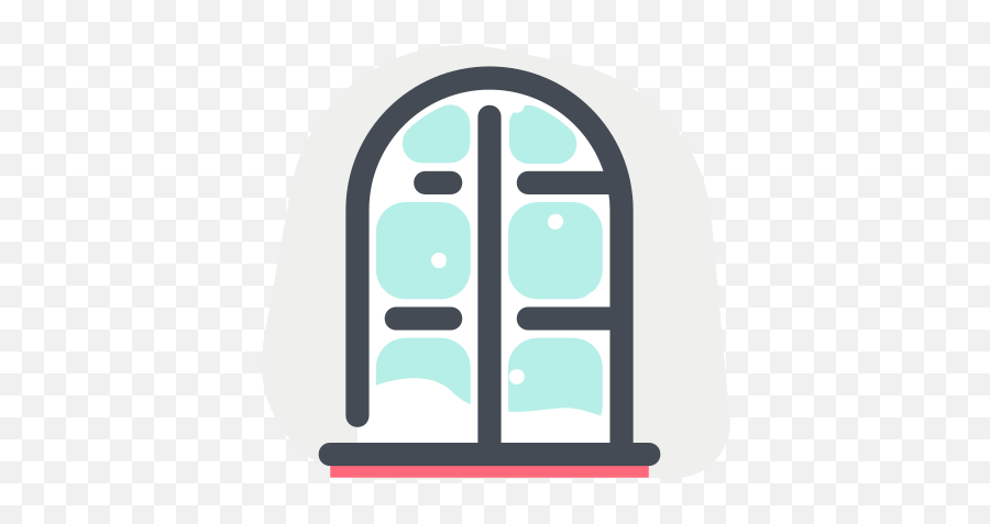 Frozen Window Icon - Vertical Emoji,Frozen Heart Emoji