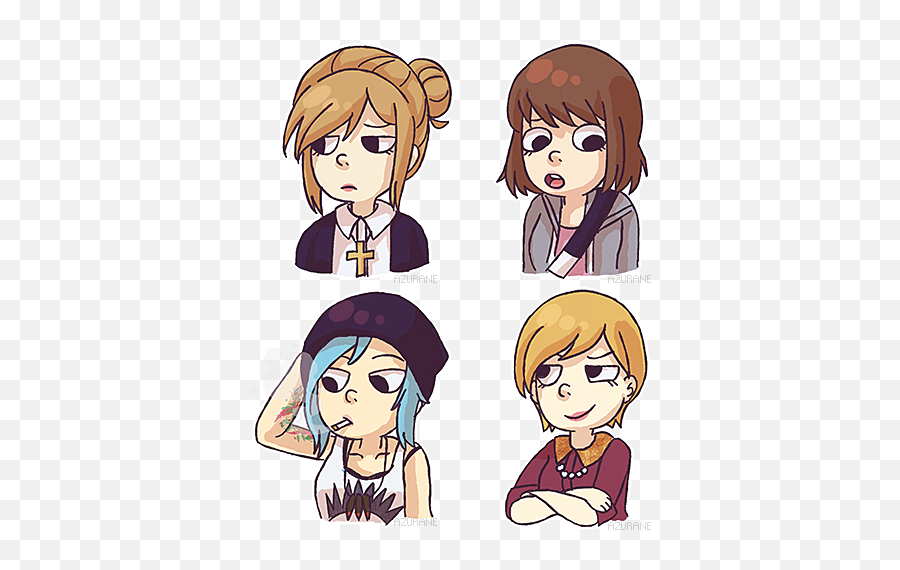 Strange Fanart - Life Is Strange Characters Fanart Emoji,No Emoji Life Is Strange