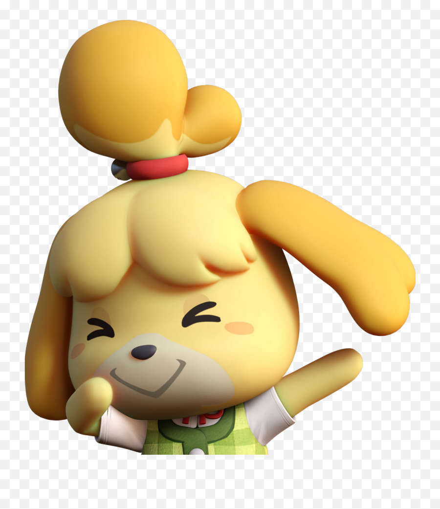 Isabelle Smash Render Hd Png Download - Animal Crossing Isabelle Dancing Gif Emoji,Dabbing Emoji Download