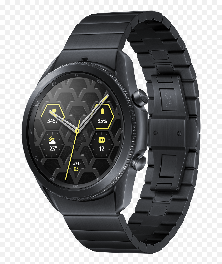 Smartwatch Samsung Galaxy Watch 3 45mm Titanium - Samsung Galaxy Watch 3 Titanium Emoji,Emoticons Beleza