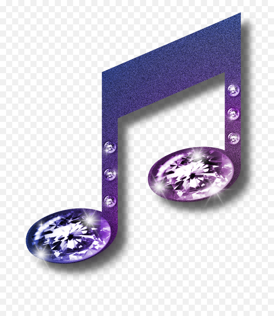 Color Music Notes Clipart - Cool Transparent Background Music Notes Emoji,Purple Music Note Emoji Gone