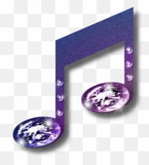 Color Music Notes Clipart - Cool Transparent Background Music Notes Emoji,Purple Music Note Emoji Gone