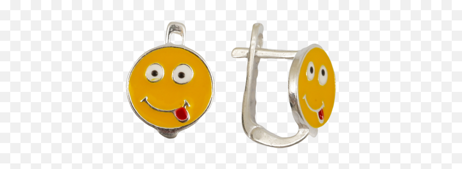 Emoji Model Gümü Çocuk Küpe - Küpe Emojisi,99 Emoji