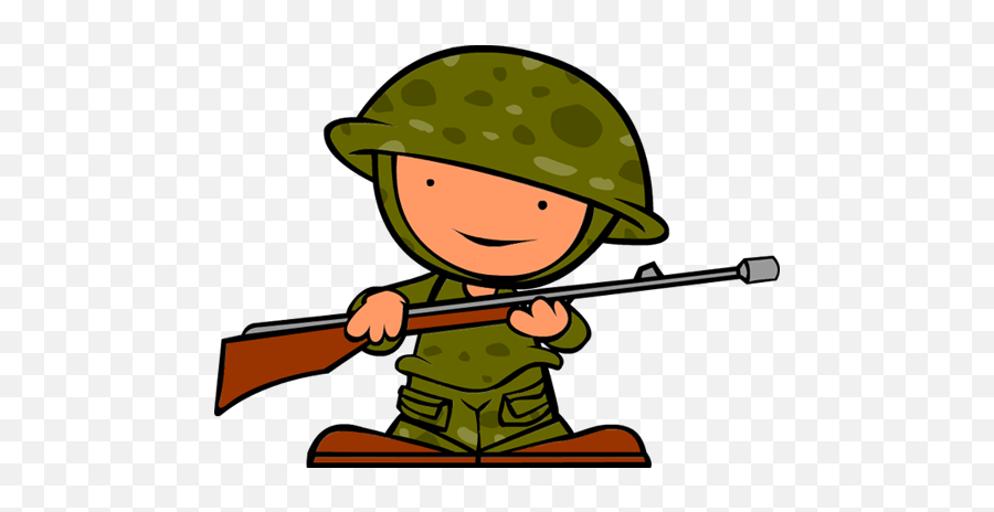 Clipart Veterans Day Soldier - Soldier Clipart Png Emoji,Veterans Emoji