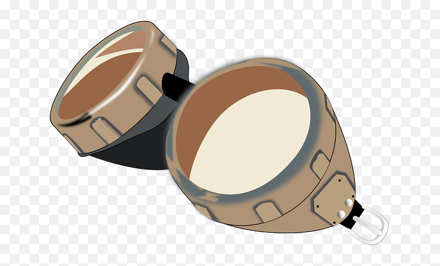 Goggles Gráficos Vetoriais - Baixe Imagens Grátis Steampunk Aviator Goggle Png Emoji,Emoticons De.mergulhador