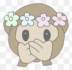 Download Kawai - Drawings Of Emojis Monkey,Tumblr Png Monkey Emojis