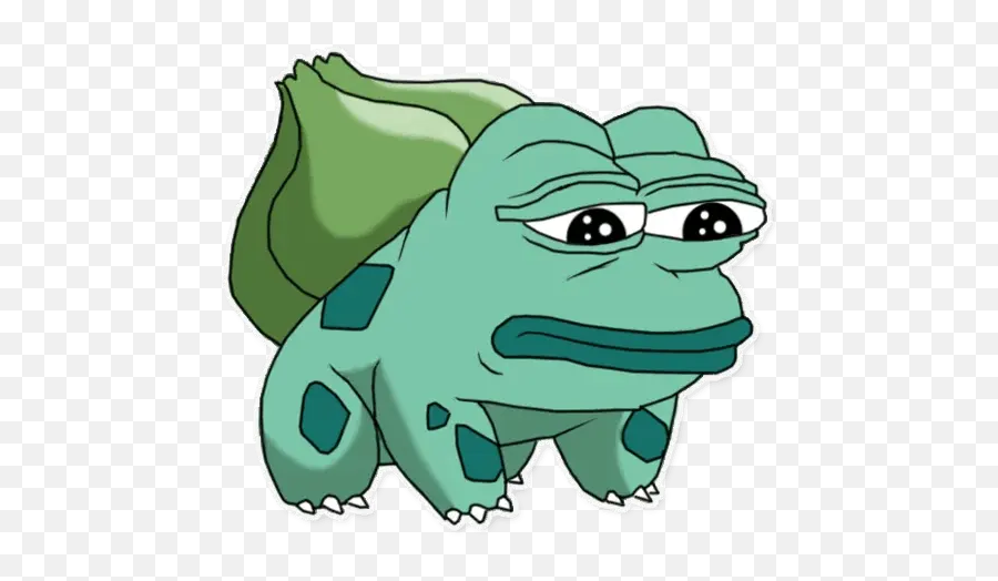 Pokémon Memes Whatsapp - Pepe Bulbasaur Emoji,Pokemon Emoji For Whatsapp
