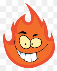 Name That Idiom By Mrothschild On Emaze - Flame Cartoon Flame Mascot Emoji,Couch Potato Emoticon