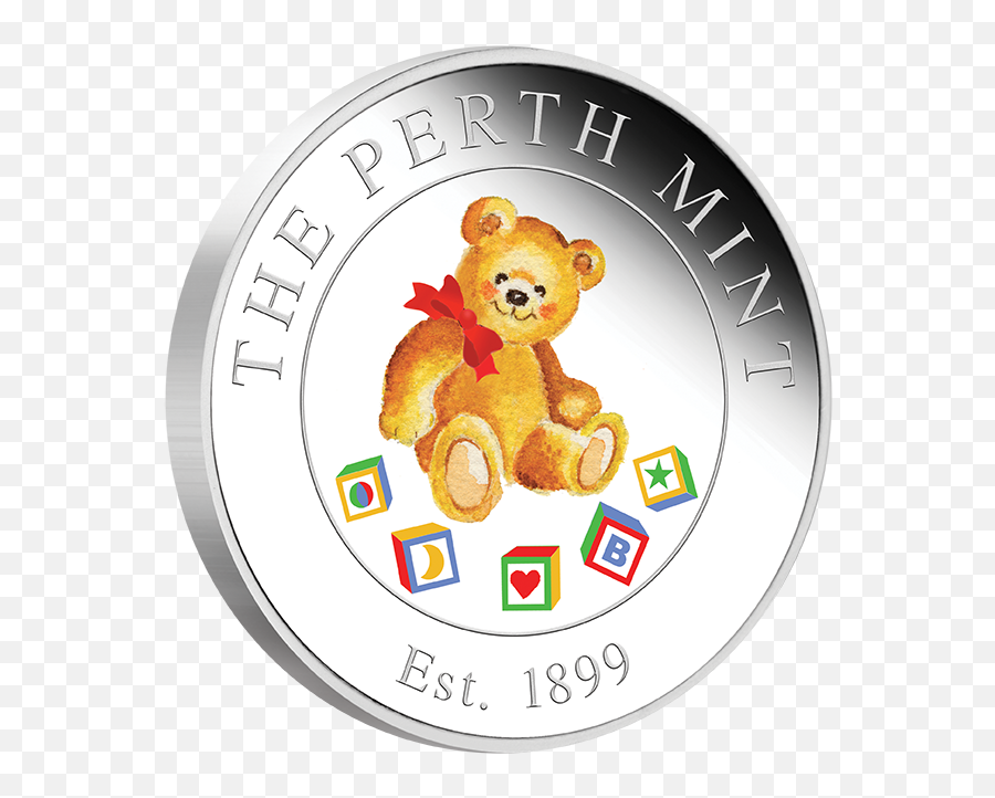 The Perth Mint Personalised Medallions The Perth Mint - Mother Day Heart Flower Bear Emoji,Carco Trading Stuffed Emojis