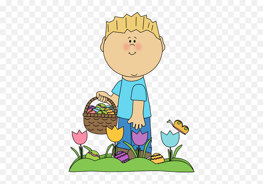 Easter Egg Hunt Clip Art - Clipartsco Easter Kids Clip Art Emoji,Easter Egg Emoticons For Android