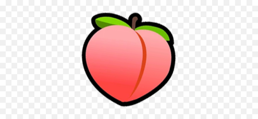 Sexy Color Block V - Girly Emoji,Sexy Peach Emoji Joined The