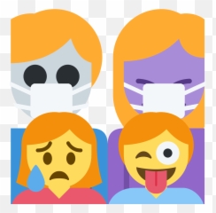 Emoji Face Mashup Bot Twitter U200du200du200d Family Man - Happy,Man And Skull Emoji