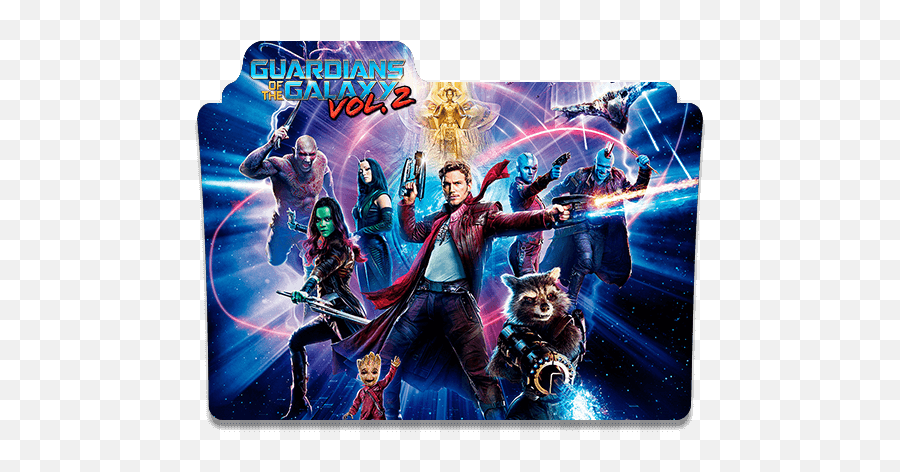 Guardians Of The Galaxy 2 Folder Icon - Guardians Of The Galaxy 2 Icon Emoji,The Emoji Movie Galaxy