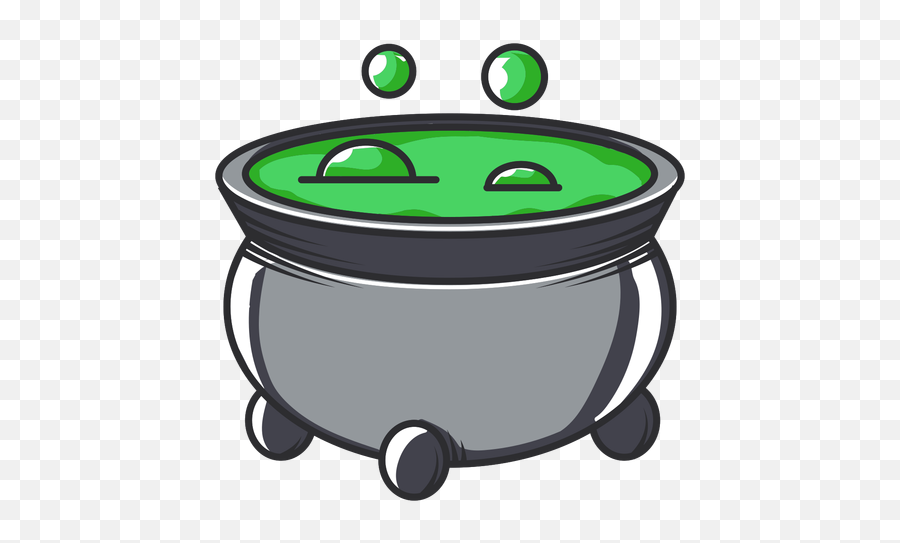 Bubbling Cauldron Icon Cartoon Transparent Png U0026 Svg Vector - Bubbling Cauldron Cartoon Emoji,Emoticon Witch Stirring Cauldron Gif