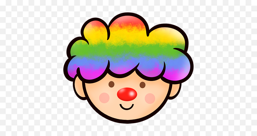 Free Photo Carnival Clown Colorful Circus Funny Children - Dot Emoji,Cartoon Clown Faces Emotions